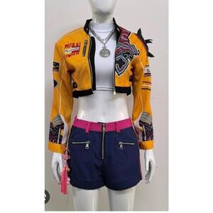 Rumi Kpop Demon Hunters Cosplay Costume Women Size L Full Set Anime Huntrix Wig